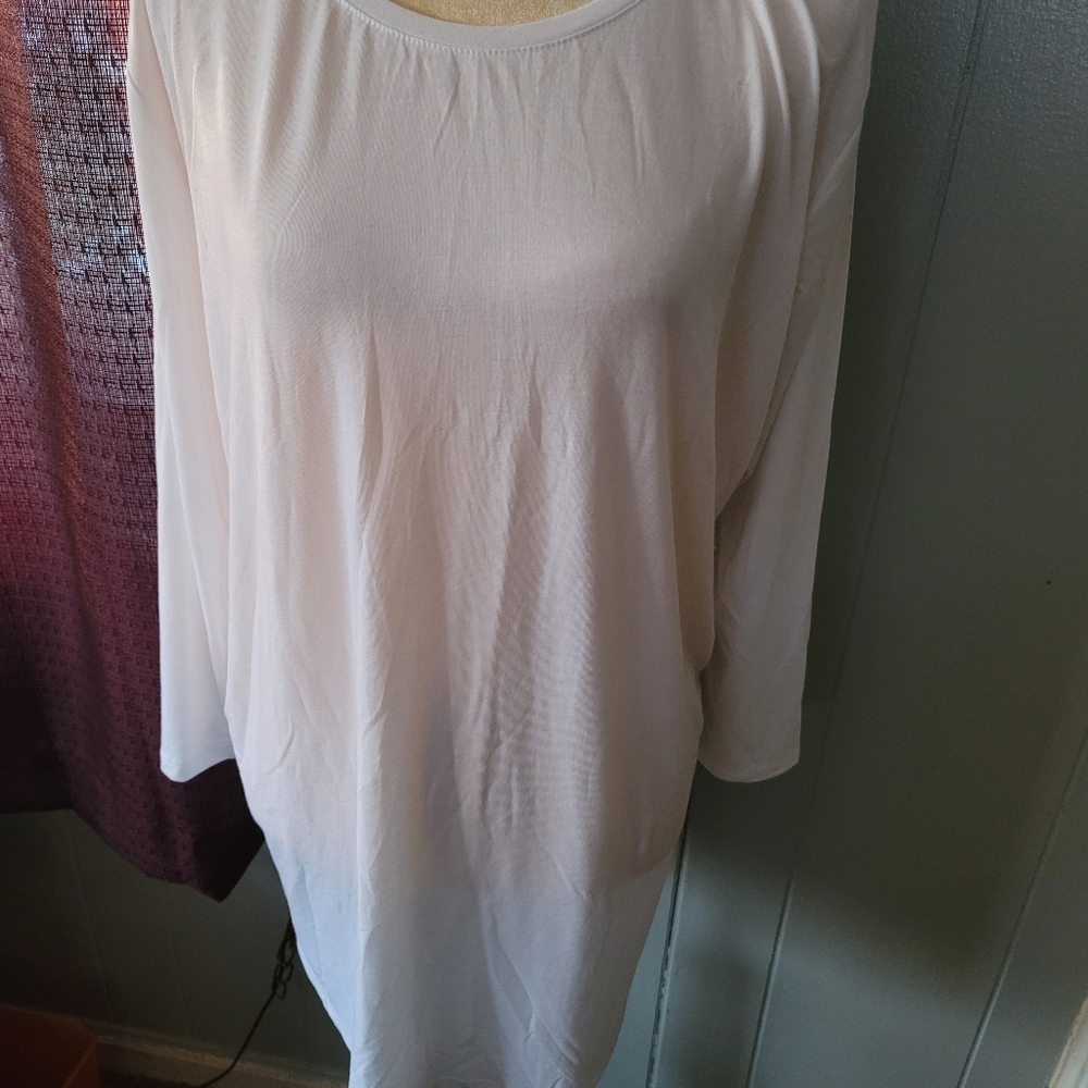 Long sleeve white tee ♡